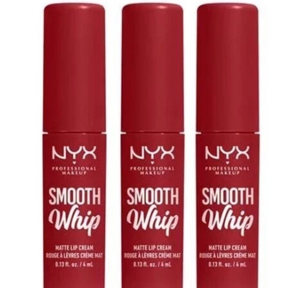NYX Smooth Whip Matte liquid lipstick “velvet robe” sealed 3 pack! - Picture 1 of 5